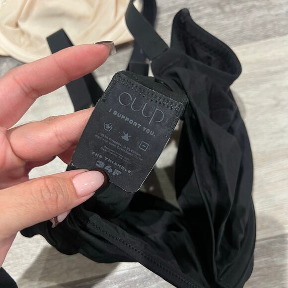 CUUP Brand Bralette Bra Bundle 34 F - Picture 3 of 6